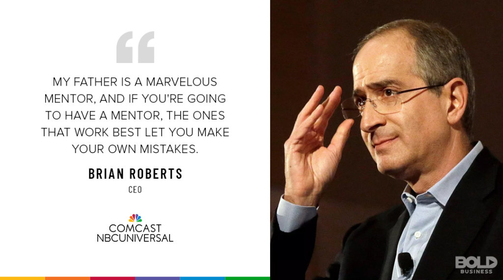 Bold Leader Spotlight Brian L Roberts Ceo Comcast Nbcuniversal